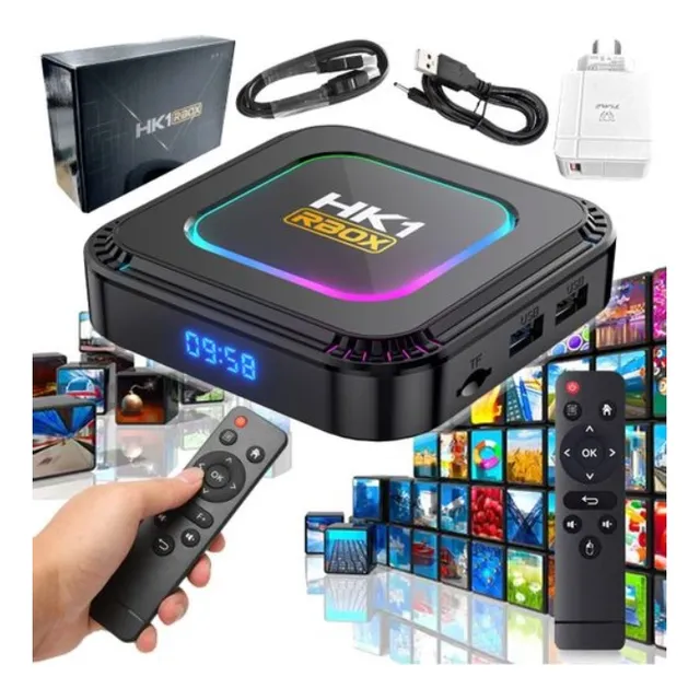 Tv Box Convertidor Android Rk3528 Hk1  4gb 32gb Streaming Tv