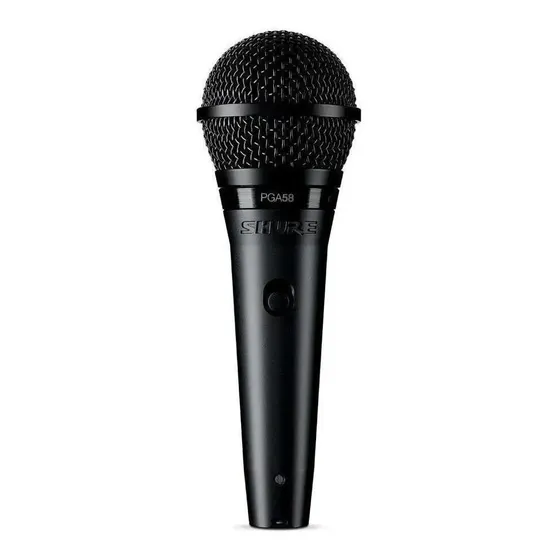 Micrófono Shure Pg Alta Pga58-xlr Dinámico Cardioide Negro