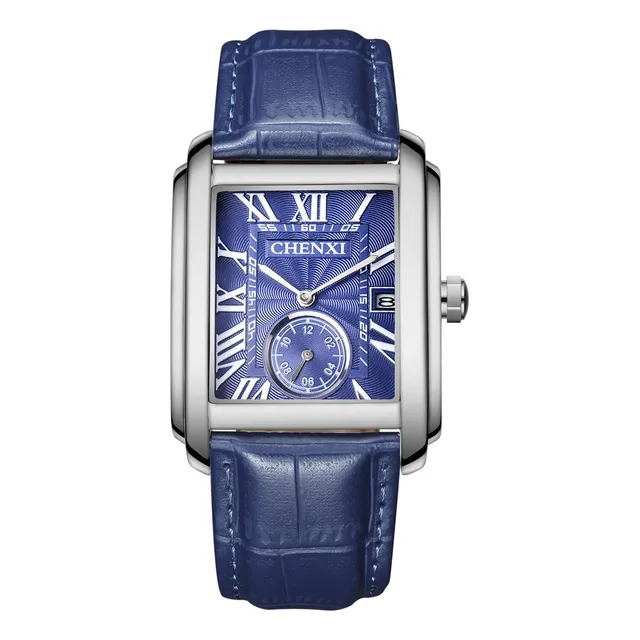 Avaner Hombres Relojes Cuadrados Vintage Cuero Ffd4i