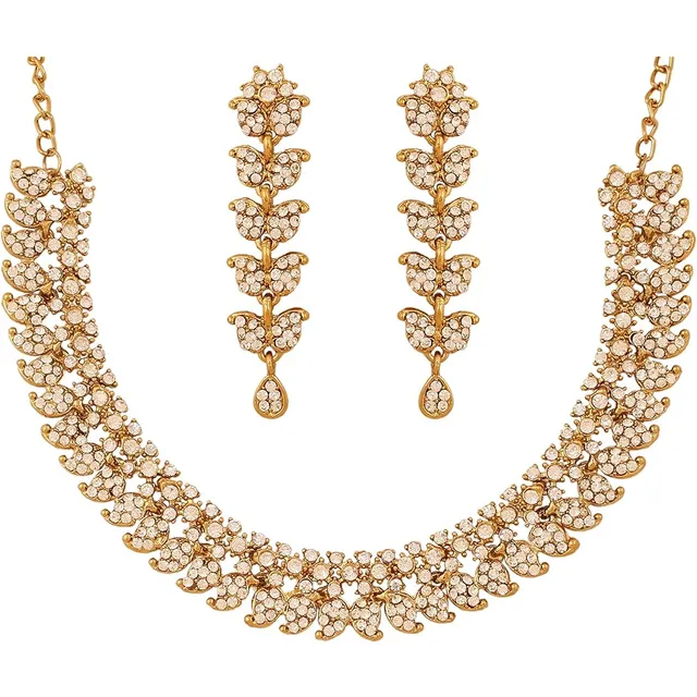 Conjunto De Joyas Indias Para Mujer Collar Y Aretes