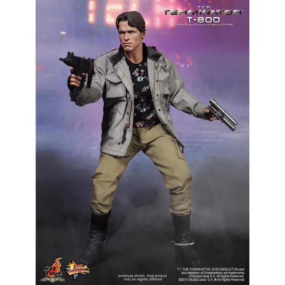 Terminator T-800 Tech Noir Hot Toys Mms 136