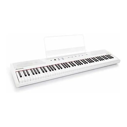 Alesis Recital Blanco- Piano Electrico Digital De 88 Teclas 