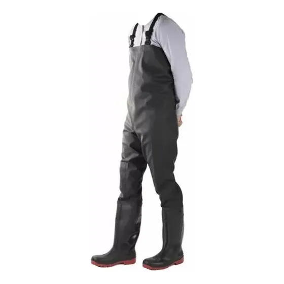 Wader Pvc Botas Vulcanizadas Reforzada Ideal Vadeo Pesca