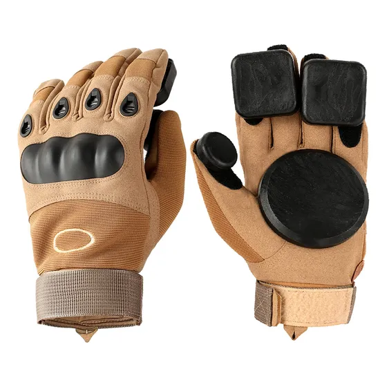 Guantes Para Longboard Y Skate Descenso, Deslizamiento Con 2