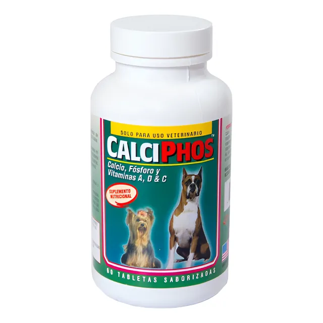 Interfarma Calciphos Tabletas Vitaminas 60u Perro/gato