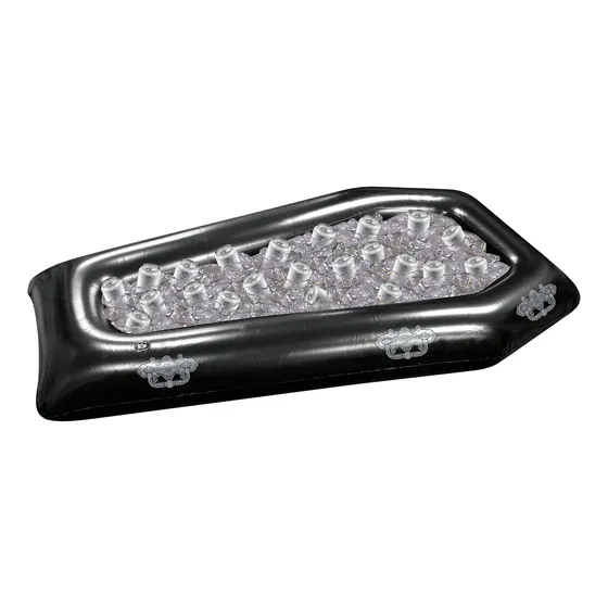 Enfriador Inflable Tipo Ataud 52  Largo Color Negro