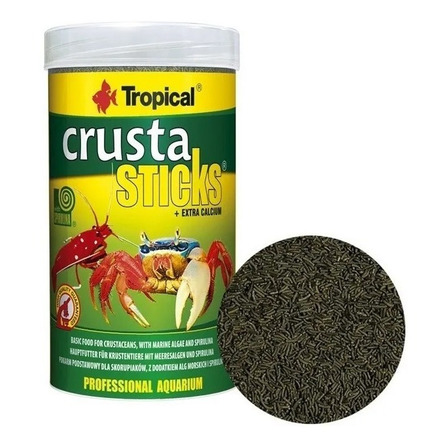 Ração Tropical Crusta Sticks 70g Alimento Para Crustáceos Ração Tropical Crusta Sticks 70g Alimento Para Crustáceos
