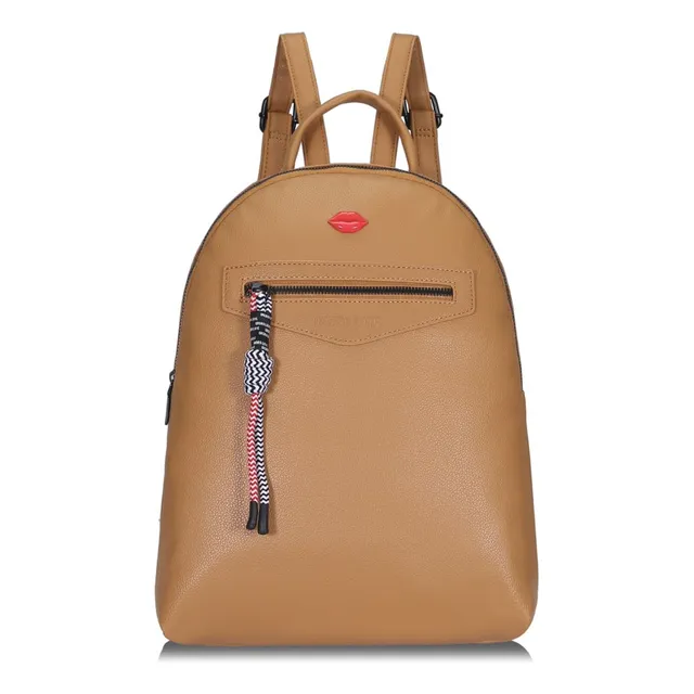 Mochila Dama Mamá Organizador Calidad Color Suela Diseño De La Tela Lisa
