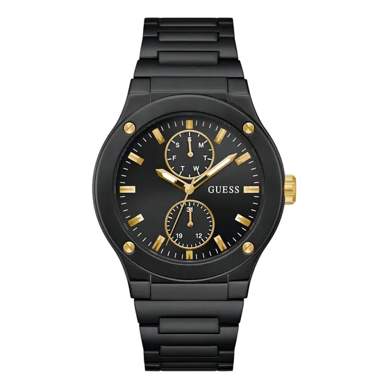 Reloj Negro Guess Jet Caballero Cuarzo