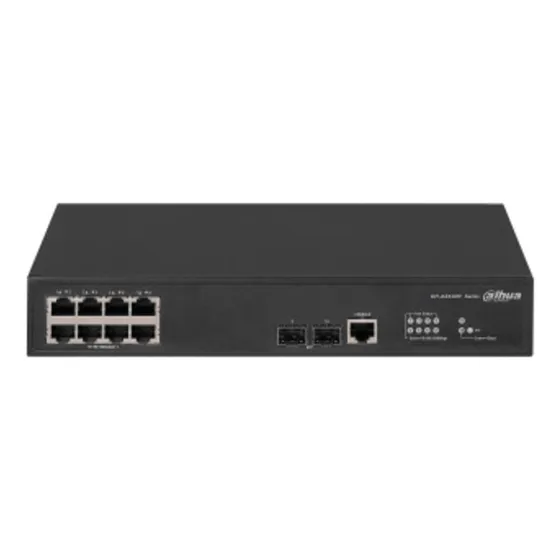 Switch 8 Puertos Dahua Admin Gigabit 2 Sfp Dh-as4300-8gt2gf