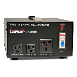 Transformador Convertidor De Voltaje Litefuze 5000w 110/220v Transformador Convertidor De Voltaje Litefuze 5000w 110/220v
