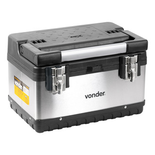 Maleta Vonder Aço Inox 20kg P/ Ferramentas Com Bandeja Maleta Vonder Aço Inox 20kg P/ Ferramentas Com Bandeja