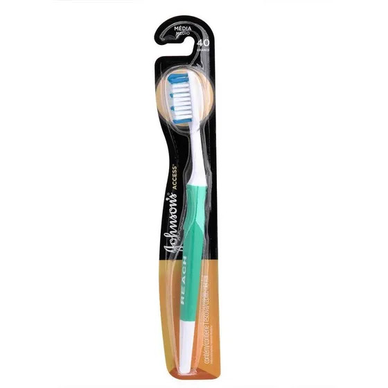 Escova Dental J&j Reach Access Média Grande 40.