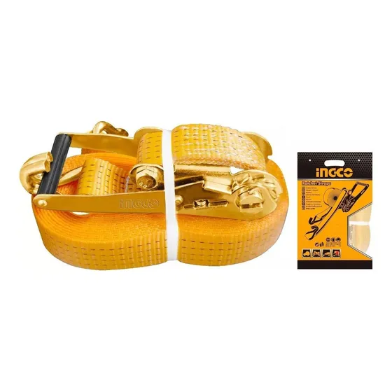 Cinta Catraca Sujecion Ingco 1.5 Ton 25mm 6m Hrsp262 - Tyt