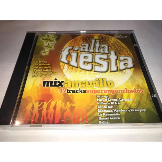 Alta Fiesta Mix 47 Tracks Súper Enganchados Cd Nuevo Cerrado