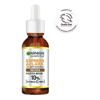 Sérum Noche 10% Vitamina C Pura Garnier 30ml Todo Tipo De Piel