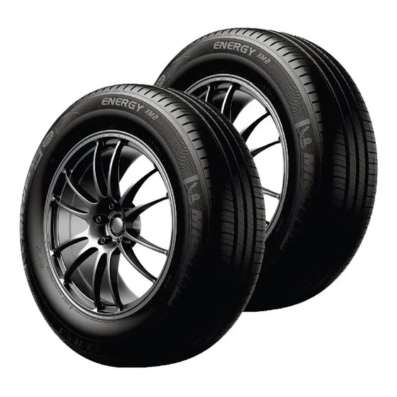 Kit 02 Pneus Michelin 195/60 R15 88v Energy Xm2+