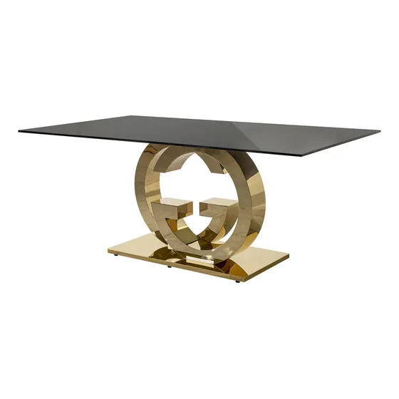 Mesa De Comedor Faith Dorado Këssa Cdmx