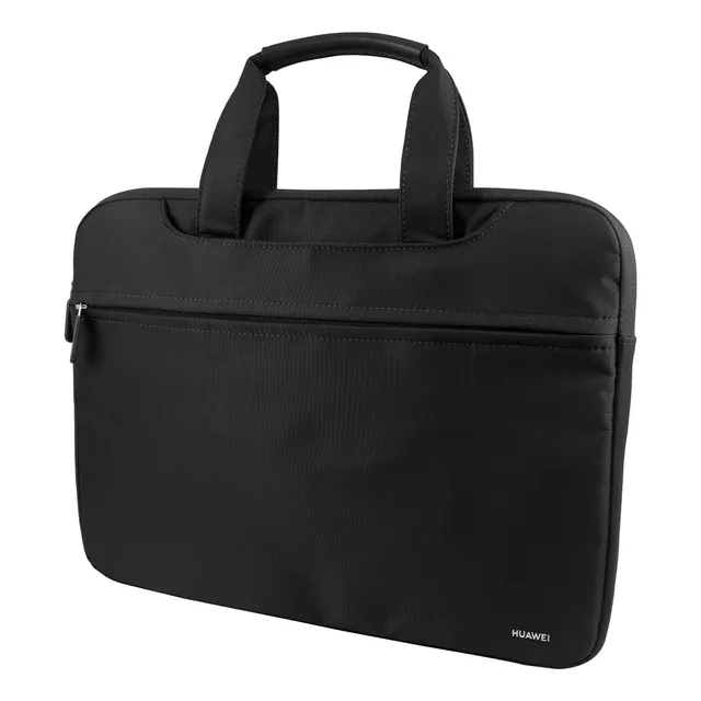 Maletin Para Laptop Huawei 14 In Resistente Al Agua Diseño Ergonómico Ligera Y Segura Bolsillos Multiusos Ideal Para Viajes Color Negro