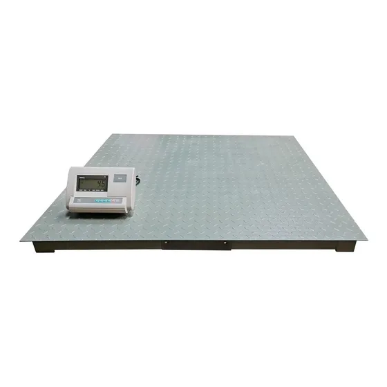 Balanza Romana De 3 Toneladas 1mx1m Roccia