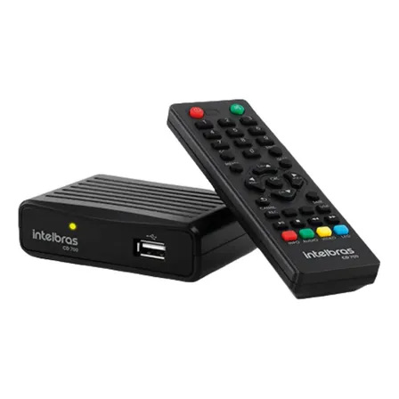 Conversor Digital De Tv Intelbras Com Gravador Cd 700