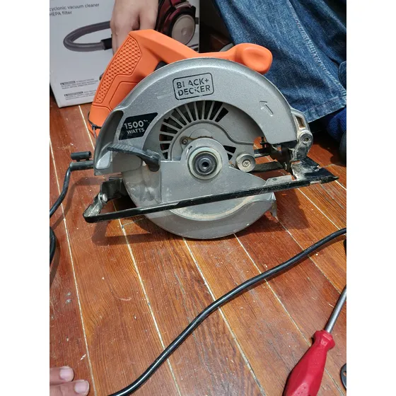 Sierra Circular Eléctrica Black+decker Pro Cs1024 Naranja 50 Hz