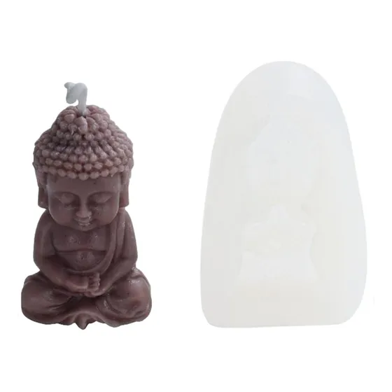 Molde De Buda Para Velas Molde De Silicona De Buda Para Resi