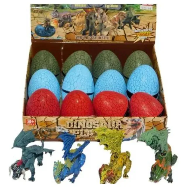 Dragones X 12 Und Dragón Huevos Chimuelo Juguete Figura