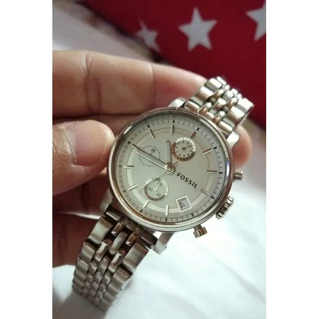 Reloj Fossil Acero Inoxidable, Unisex.