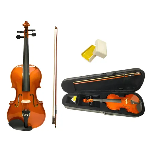 Violino Austin KV 4/4 Laranja-escuro Com Arco e Estojo