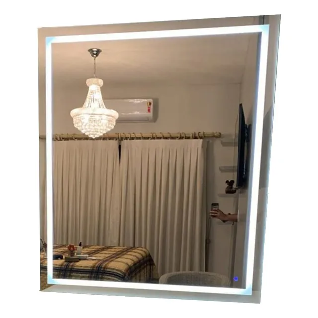 Espelho Luz De Led 130 X 80 Penteadeira Camarim Touch Screen