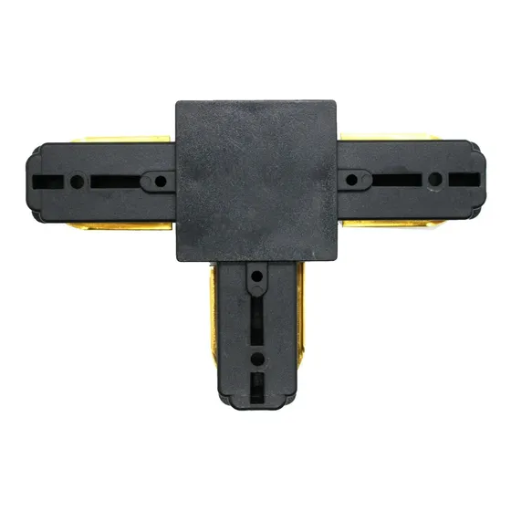 Conector Emenda T Preto Para Trilho Eletrificado