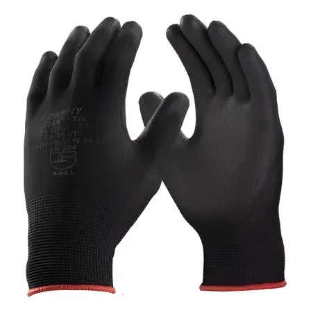 Luva Epi Ca Segurança Multi Tato Tricotada Pu Antiestatica