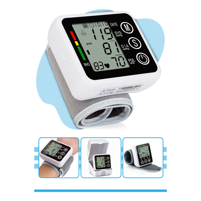 Medidor De Pressão Digital De Pulso Com Voz Em Português Estojo Premium Display Lcd Memóri... Medidor De Pressão Digital De Pulso Com Voz Em Português Estojo Premium Display Lcd Memóri...