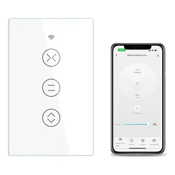 Switch Interruptor Para Cortina O Persiana Wifi, Tuya Smart