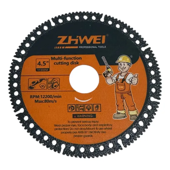 Disco Corte Sierra 115mm Multifuncional Compuesto Diamantado