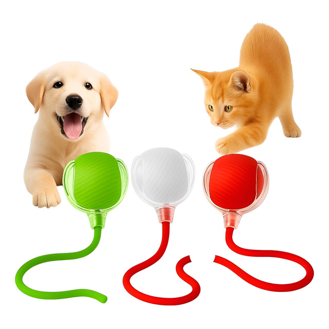 Bola Elétrica Interativa Brinquedo Inteligente Gato Cachorro Bola Elétrica Interativa Brinquedo Inteligente Gato Cachorro