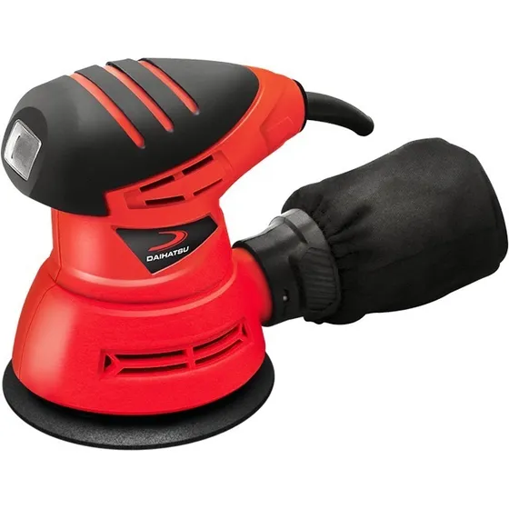 Lijadora Roto Orbital Daihatsu 240w Lija 125mm Bolsa Lrc240 Color Rojo Frecuencia 50 Hz