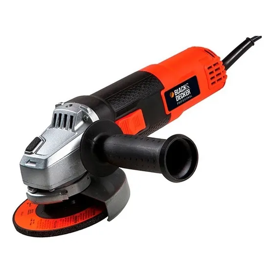 Amoladora esmeriladora angular Black+Decker G720 de 50 Hz naranja 750 W 220 V 1 disco de desbaste, + accesorio