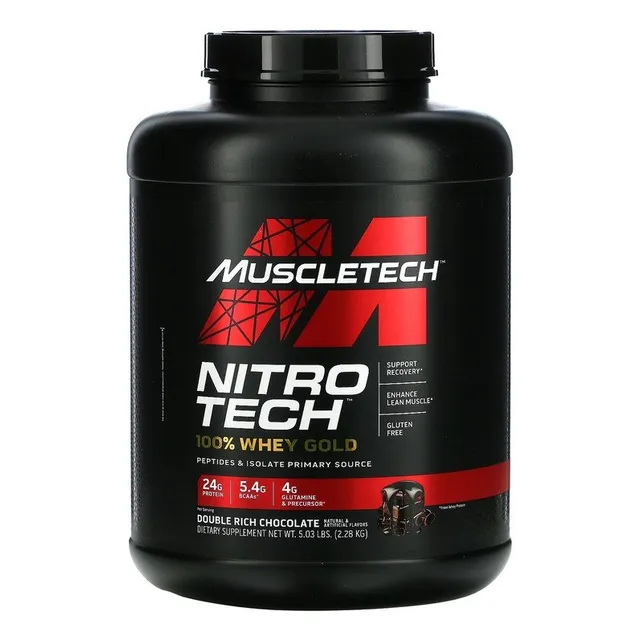 Proteina Muscletech Nitro Tech Whey Gold 5 Lbs Chocolate