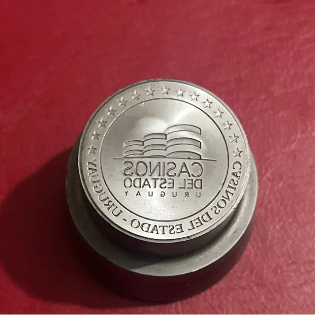 Cuño Para Fichas D Casino Uruguayo Numismática Moneda