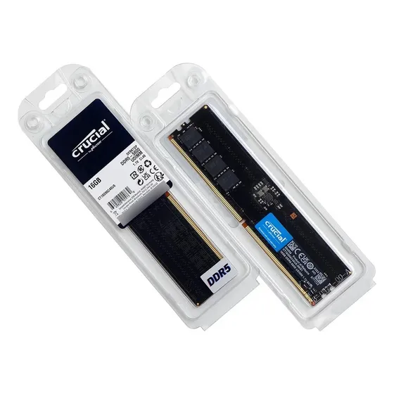 Memoria Ram 16gb Ddr5 Pc Crucial 5600 Mhz Udimm Ct16g56c46u5