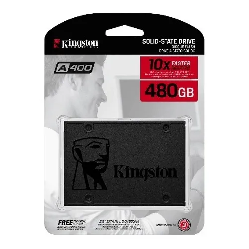 Ssd 2.5 Pulgadas 480gb Kingston Sa400s37 Sata Iii 6gbit/s 7m