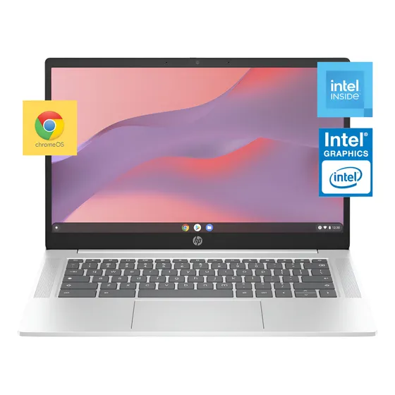 Laptop Hp Chromebook 14 Hd 128gb Ssd 4gb Ram Intel N200