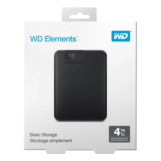 Western Digital Disco Externo 4tb Element Usb 3.0 Tranza