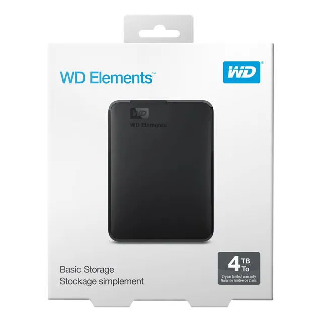 Western Digital Disco Externo 4tb Element Usb 3.0 Tranza