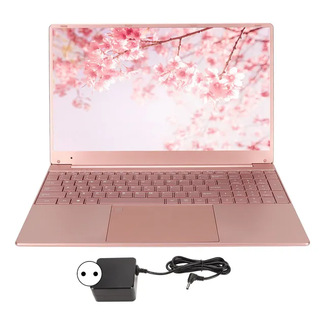 Laptop Rosa De 15,6 Pulgadas Para Window11 Para N5095 Cpu Fi