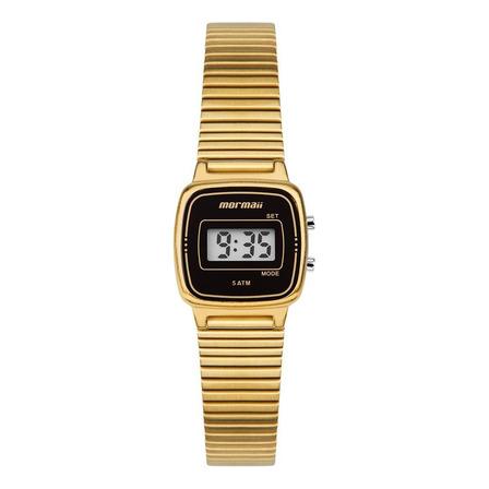 Relógio Mormaii Feminino Vintage Dourado - Mo05301a/4p Relógio Mormaii Feminino Vintage Dourado - Mo05301a/4p