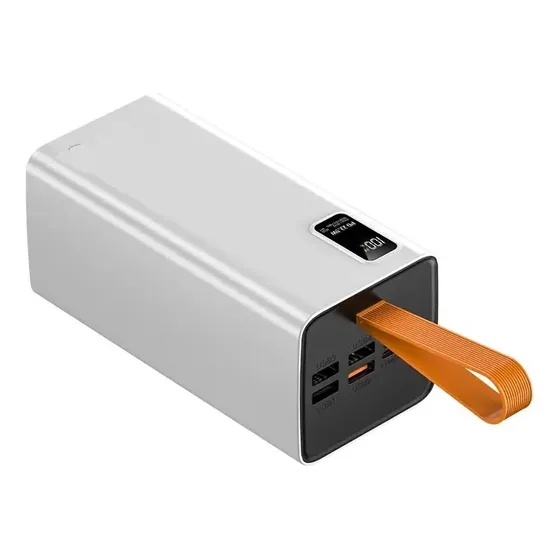 Cargador Portátil Power Bank 40000mah Powerbank Pd22w Blanco | Cuotas sin interés