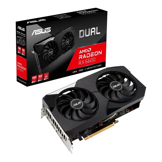Tarjeta De Video Asus Dual Rx 6600 8gb Gddr6